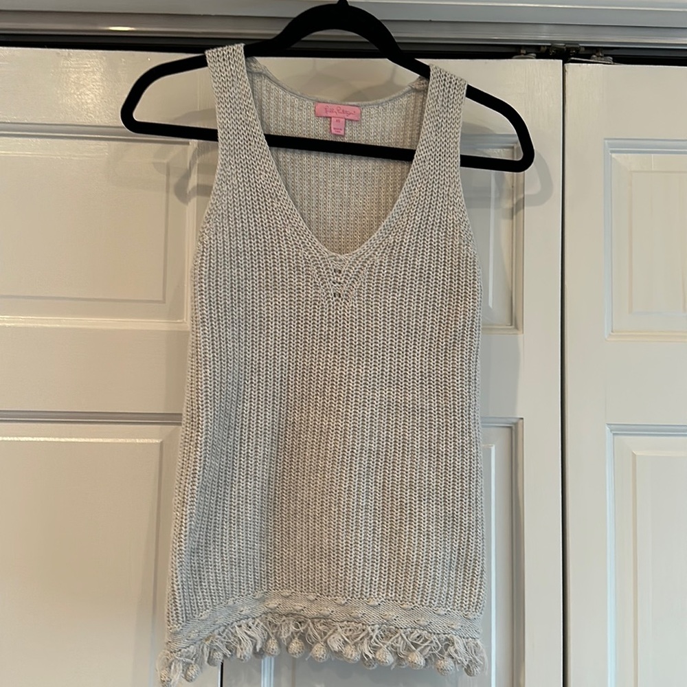 Lilly Pulitzer tank sweater
